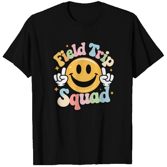 School Field Trip Squad Teacher T Shirts