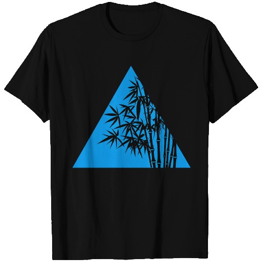 A Blue Triangle and Bamboo T Shirts