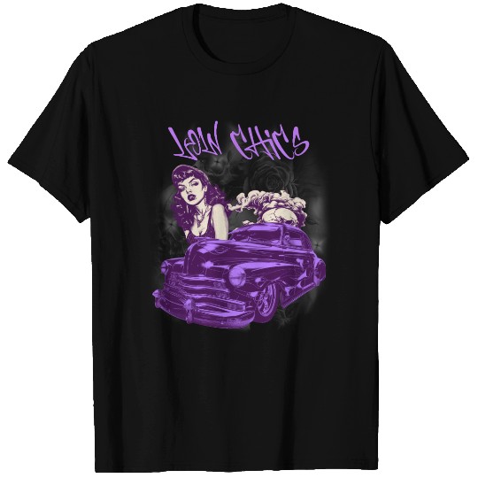 Women's T Shirts - Low Chics - Lowrider Lifestyle