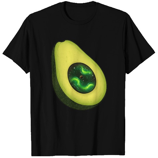 Galaxy Avocado Core T Shirts