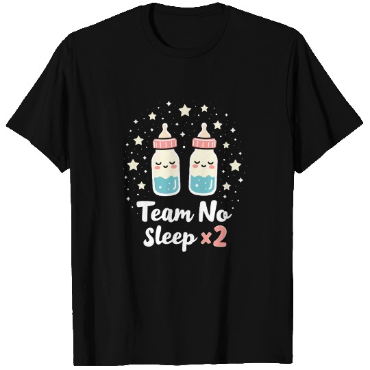 Twin Mama Life Double Trouble Parent Power Pride T Shirts