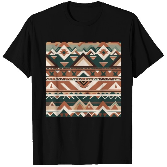 Aztec Geometry T Shirts