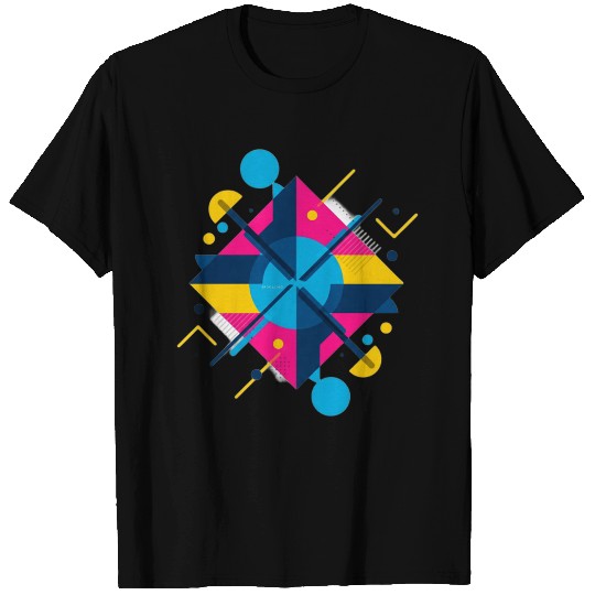 Modern Geometric Shapes T Shirts
