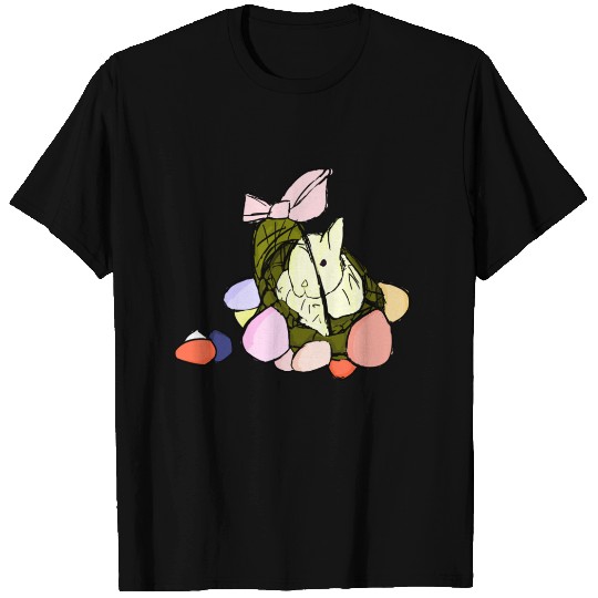 Easter Bunny T Shirts, Easter Eggs Art, Cute Easte