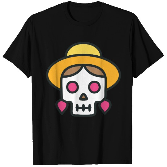 Cinco de mayo skull T Shirts