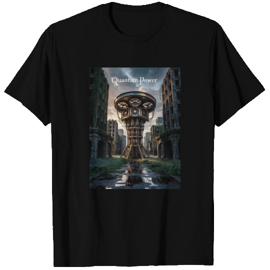 Quantum Power – 16th Century Sci-Fi Machine in Pos T Shirts