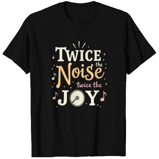 Twin Mama Life Double Trouble Parent Power Pride T Shirts