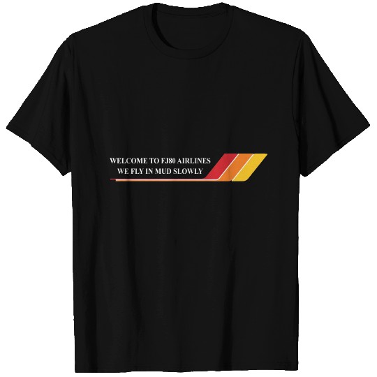 land cruiser fj80 series stripes 90 - 97 T Shirts