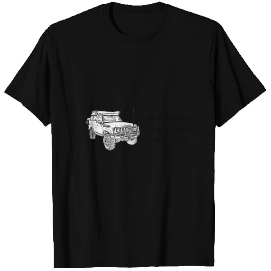 Toyota land cruiser 78 series trooby T Shirts