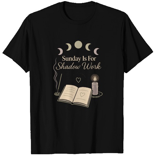 Spiritual Sunday Ritual Self-Care Moon Phase T Shirts