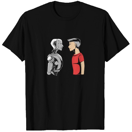 Artificial Intelligence Human AI T Shirts