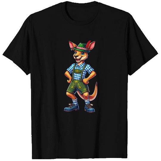 Bavarian Kangaroo T Shirts