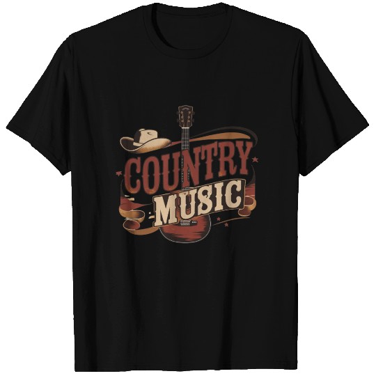 I Love Country Music T Shirts