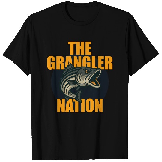 Grangler Nation (Striped Bass) T Shirts