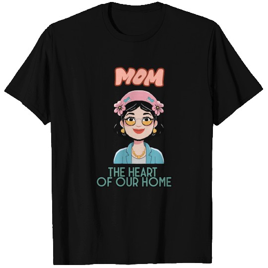 Cool Mom Vibes Retro Floral Style T Shirts