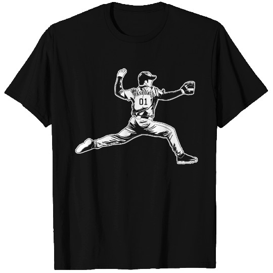 Baseball Pitcher T Shirts