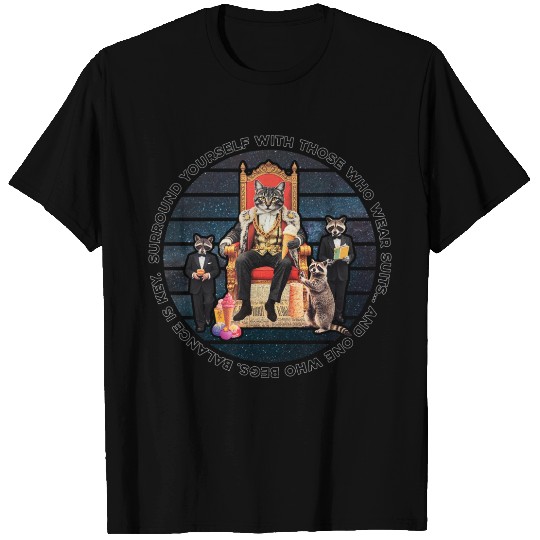 Absurd Royal Cat T Shirts