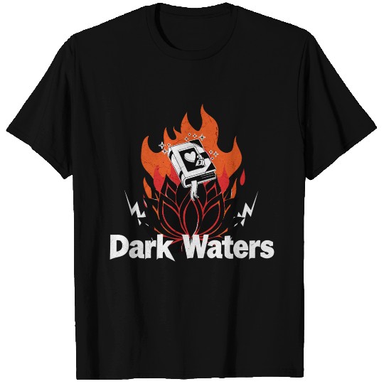 Black Lotus Heart Fire Rock T Shirts