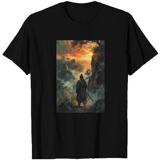 Twilight Ronin Solitude at the Edge T Shirts