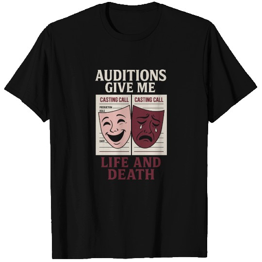 Theater Kid Drama Club Musical Theater Nerd Stage T Shirts