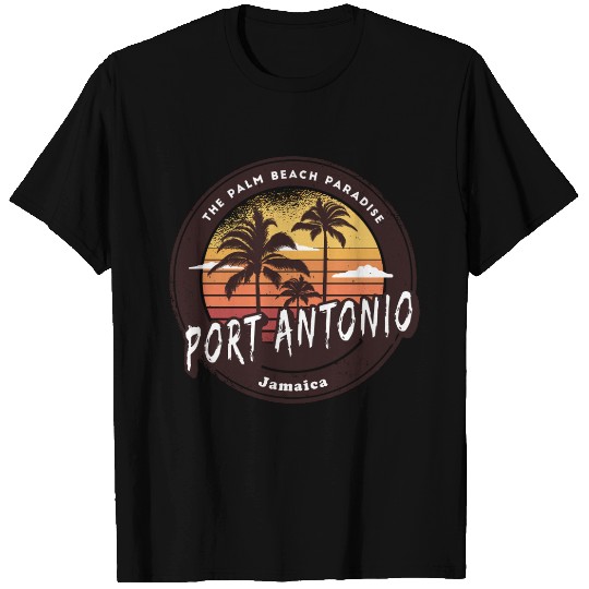 Port Antonio Jamaica - Caribbean Island Paradise T Shirts