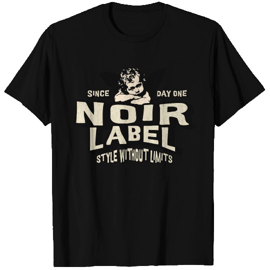 Noir Label – Gothic Cherub Streetwear Statement T Shirts