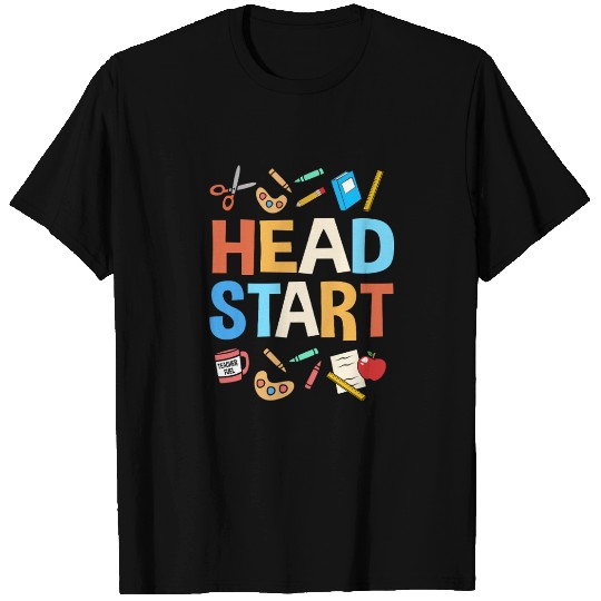 Head Start Crew School Teacher T Shirts