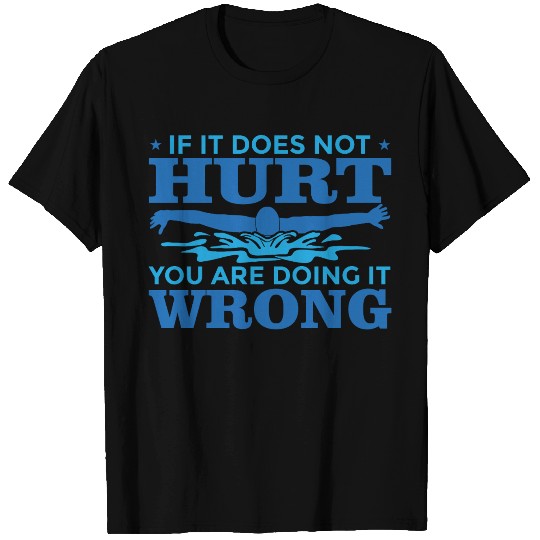 Funny Swim Quote T Shirts