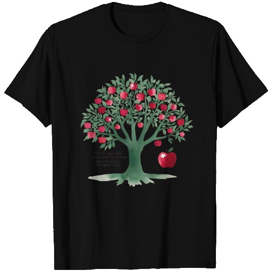 From the apple tree all beginnings T Shirts