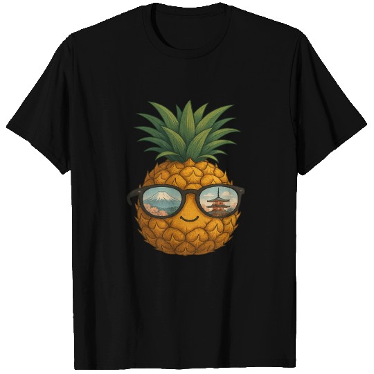 Japan Pineapple T Shirts