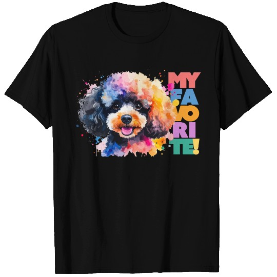 Miniature Poodle My Favorite T Shirts