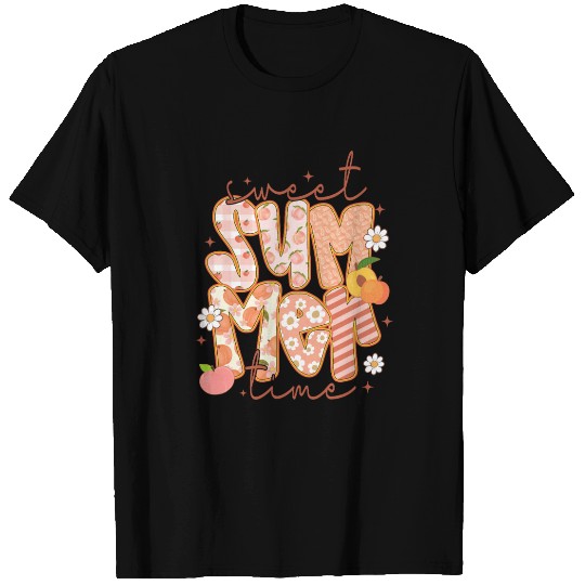 Sweet Summer Time Preppy Peach T Shirts