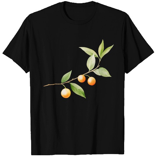Orange Branch T Shirts