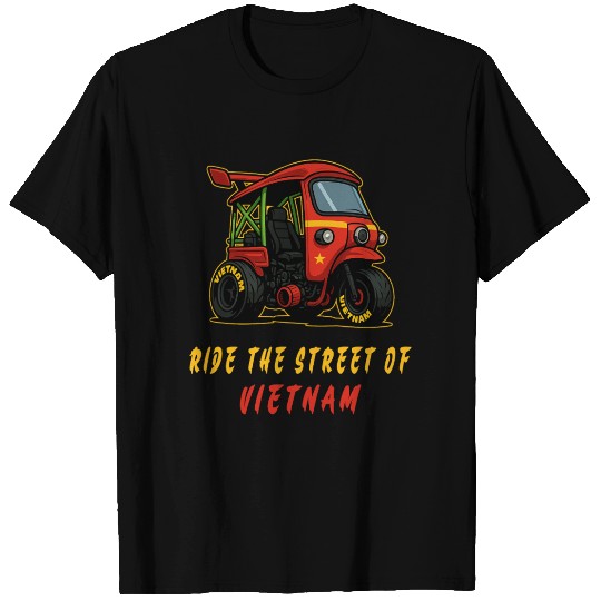 Vietnam Tuk-Tuk Racing T Shirts