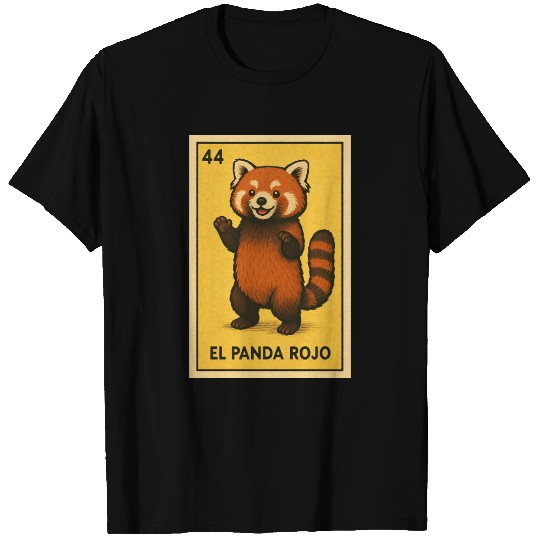 EL PANDA ROJO - THE RED PANDA - LA LOTERÍA T Shirts