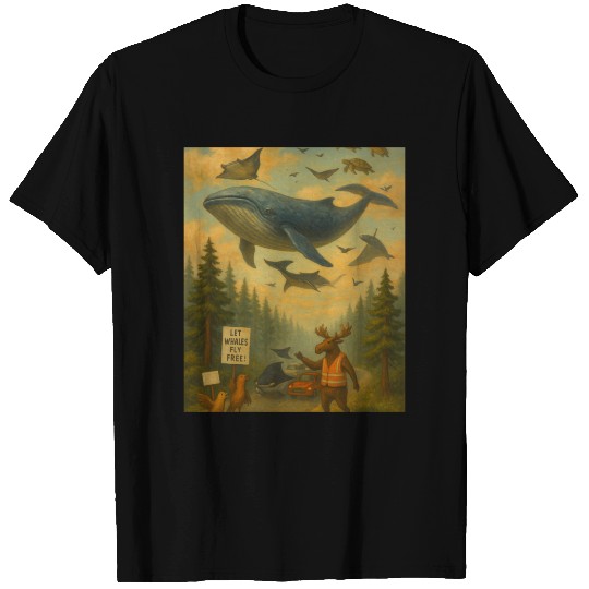 Traffic Jam in the Woods T Shirts