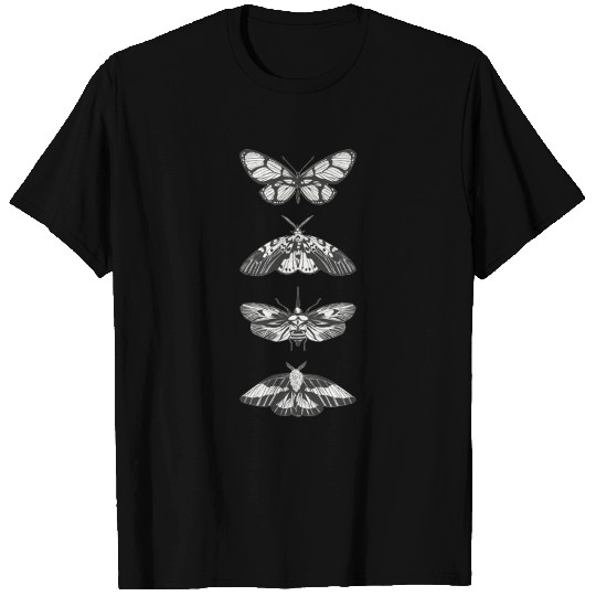 Black Butterfly Bold Leap T Shirts
