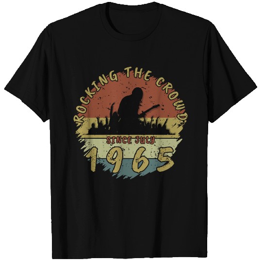 60th Birthday Rocking The Crowd GIT 07/1965 T Shirts