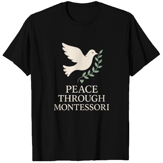 Montessori Mom Life Calm Learning Child T Shirts