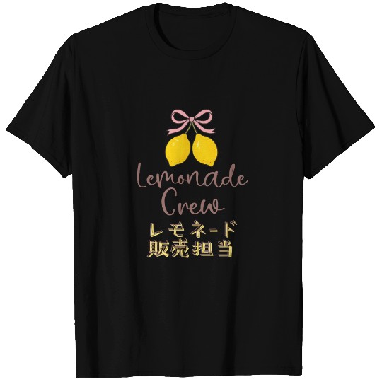 Lemonade Crew Coquette Bow T Shirts