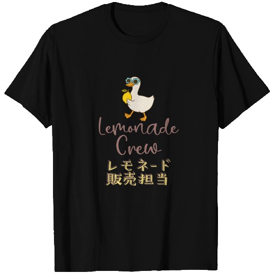 Lemonade Crew Walking Goose T Shirts
