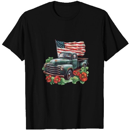 American Flag T Shirts