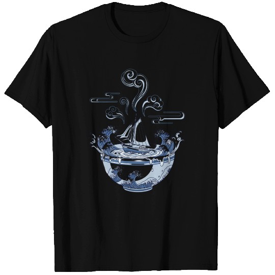 Storm in a Teacup - Nautical Art T Shirts