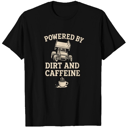Sprint Car Racing Dirt Track Speed Oval Race T Shirts