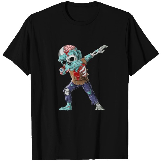 Dabbing Zombie Halloween Costume Funny Zombie Dab T Shirts