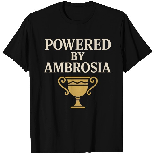 Powered by Ambrosia - Mythology Inspired T Shirts