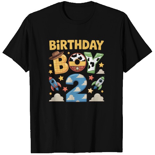 Western Family Birthday Boy T Shirts 2 Cowboy 2nd
