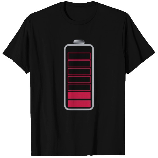 Great Low Battery Icon T Shirts T Shirts