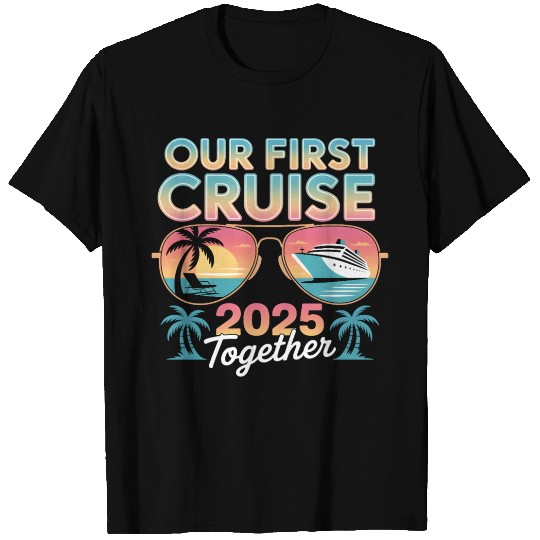 Sunset Cruise Vacation Design T Shirts