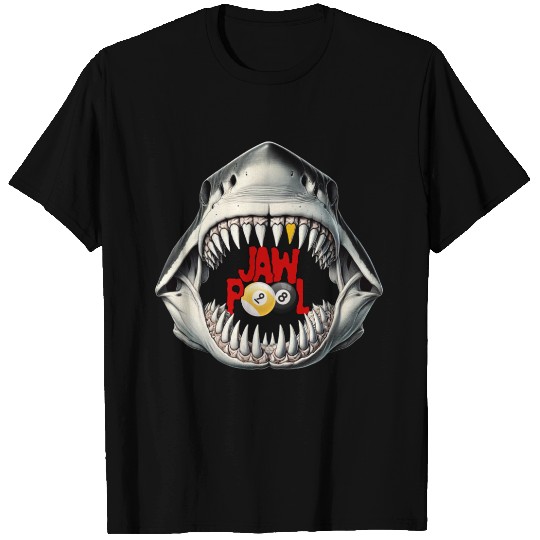 Jaw Pool Logo (Pocket) T Shirts